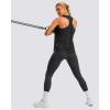 imageG Gradual Womens Workout Tank Tops Racerback Athletic Yoga Tops Loose Fit Sleeveless Running Gym Sports Shirts for WomenBlack