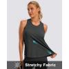 imageG Gradual Womens Workout Tank Tops Racerback Athletic Yoga Tops Loose Fit Sleeveless Running Gym Sports Shirts for WomenCharcoal