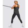 imageG Gradual Womens Workout Tank Tops Racerback Athletic Yoga Tops Loose Fit Sleeveless Running Gym Sports Shirts for WomenCharcoal