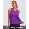 imageG Gradual Womens Workout Tank Tops Racerback Athletic Yoga Tops Loose Fit Sleeveless Running Gym Sports Shirts for WomenDark Purple
