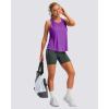 imageG Gradual Womens Workout Tank Tops Racerback Athletic Yoga Tops Loose Fit Sleeveless Running Gym Sports Shirts for WomenDark Purple