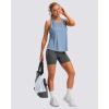 imageG Gradual Womens Workout Tank Tops Racerback Athletic Yoga Tops Loose Fit Sleeveless Running Gym Sports Shirts for WomenDusty Blue