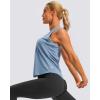 imageG Gradual Womens Workout Tank Tops Racerback Athletic Yoga Tops Loose Fit Sleeveless Running Gym Sports Shirts for WomenDusty Blue