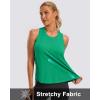 imageG Gradual Womens Workout Tank Tops Racerback Athletic Yoga Tops Loose Fit Sleeveless Running Gym Sports Shirts for WomenGreen