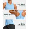 imageG Gradual Womens Workout Tank Tops Racerback Athletic Yoga Tops Loose Fit Sleeveless Running Gym Sports Shirts for WomenHaze Blue