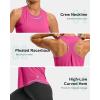 imageG Gradual Womens Workout Tank Tops Racerback Athletic Yoga Tops Loose Fit Sleeveless Running Gym Sports Shirts for WomenMagenta