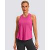 imageG Gradual Womens Workout Tank Tops Racerback Athletic Yoga Tops Loose Fit Sleeveless Running Gym Sports Shirts for WomenMagenta