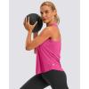 imageG Gradual Womens Workout Tank Tops Racerback Athletic Yoga Tops Loose Fit Sleeveless Running Gym Sports Shirts for WomenMagenta