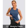 imageG Gradual Womens Workout Tank Tops Racerback Athletic Yoga Tops Loose Fit Sleeveless Running Gym Sports Shirts for WomenNavy