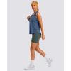 imageG Gradual Womens Workout Tank Tops Racerback Athletic Yoga Tops Loose Fit Sleeveless Running Gym Sports Shirts for WomenNavy