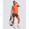 imageG Gradual Womens Workout Tank Tops Racerback Athletic Yoga Tops Loose Fit Sleeveless Running Gym Sports Shirts for WomenOrange