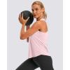 imageG Gradual Womens Workout Tank Tops Racerback Athletic Yoga Tops Loose Fit Sleeveless Running Gym Sports Shirts for WomenPink
