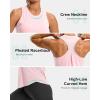 imageG Gradual Womens Workout Tank Tops Racerback Athletic Yoga Tops Loose Fit Sleeveless Running Gym Sports Shirts for WomenPink