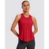 imageG Gradual Womens Workout Tank Tops Racerback Athletic Yoga Tops Loose Fit Sleeveless Running Gym Sports Shirts for WomenRed