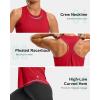 imageG Gradual Womens Workout Tank Tops Racerback Athletic Yoga Tops Loose Fit Sleeveless Running Gym Sports Shirts for WomenRed