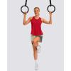 imageG Gradual Womens Workout Tank Tops Racerback Athletic Yoga Tops Loose Fit Sleeveless Running Gym Sports Shirts for WomenRed