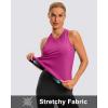 imageG Gradual Womens Workout Tank Tops Racerback Athletic Yoga Tops Loose Fit Sleeveless Running Gym Sports Shirts for WomenRose Red