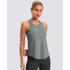 imageG Gradual Womens Workout Tank Tops Racerback Athletic Yoga Tops Loose Fit Sleeveless Running Gym Sports Shirts for WomenSage Grey Heather