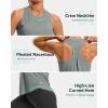 imageG Gradual Womens Workout Tank Tops Racerback Athletic Yoga Tops Loose Fit Sleeveless Running Gym Sports Shirts for WomenSage Grey Heather
