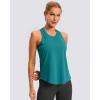 imageG Gradual Womens Workout Tank Tops Racerback Athletic Yoga Tops Loose Fit Sleeveless Running Gym Sports Shirts for WomenTeal
