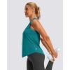 imageG Gradual Womens Workout Tank Tops Racerback Athletic Yoga Tops Loose Fit Sleeveless Running Gym Sports Shirts for WomenTeal