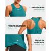 imageG Gradual Womens Workout Tank Tops Racerback Athletic Yoga Tops Loose Fit Sleeveless Running Gym Sports Shirts for WomenTeal