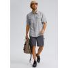 imageMens Sun Protection Fishing Shirt with Zipper Pockets Long Sleeve UPF 50 UV Cooling Shirts for Men Hiking TravelLight Grey