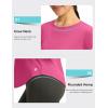 imageWomens UPF 50 Sun Shirt Long Sleeve UV Shirts Rash Guard Lightweight Quick Dry Workout Hiking Tops for WomenGranita Pink