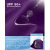 imageWomens Workout Tops VNeck Short Sleeve UPF 50 Sun Shirt Moisture Wicking Quick Dry Top for Gym Running AthleticDark Purple