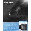 imageWomens Workout Tops VNeck Short Sleeve UPF 50 Sun Shirt Moisture Wicking Quick Dry Top for Gym Running AthleticHeather Black