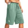 imageG Gradual Mens Long Basketball Shorts with Zipper Pocket 11 Quick Dry Gym Shorts Lightweight Mesh Athletic Shorts for MenLodenfrost