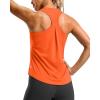 imageG Gradual Womens Workout Tank Tops Racerback Athletic Yoga Tops Loose Fit Sleeveless Running Gym Sports Shirts for WomenOrange