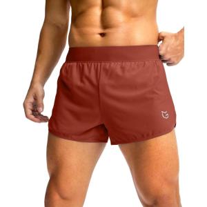 imageG Gradual Running Shorts for Men 3 Inch Lighweight Quick Dry Workout Gym Athletic Jogging Shorts with Inner Key PocketSavannah