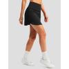 imageG Gradual Skorts for Woman Golf Skirt High Waisted with 2 Inner Pockets Builtin Shorts Stretchy for Tennis Summer CasualBlack