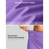 imageG Gradual Skorts for Woman Golf Skirt High Waisted with 2 Inner Pockets Builtin Shorts Stretchy for Tennis Summer CasualLavender