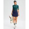imageG Gradual Skorts for Woman Golf Skirt High Waisted with 2 Inner Pockets Builtin Shorts Stretchy for Tennis Summer CasualNavy