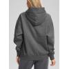 imageG Gradual Hoodies for Women Oversized Fleece Sweatshirt with Pocket Loose Fit Casual Athletic Workout PulloverGrey