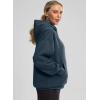 imageG Gradual Hoodies for Women Oversized Fleece Sweatshirt with Pocket Loose Fit Casual Athletic Workout PulloverNavy