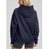 imageG Gradual Hoodies for Women Oversized Fleece Sweatshirt with Pocket Loose Fit Casual Athletic Workout PulloverNavy Blue