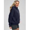 imageG Gradual Hoodies for Women Oversized Fleece Sweatshirt with Pocket Loose Fit Casual Athletic Workout PulloverNavy Blue