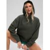 imageG Gradual Hoodies for Women Oversized Fleece Sweatshirt with Pocket Loose Fit Casual Athletic Workout PulloverOlive