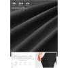 imageG Gradual Mens Golf Joggers Pants 4 Pockets with Belt Loops 28quot Stretch Slim Fit Dress Joggers for Men Casual TravelBlack