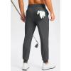 imageG Gradual Mens Golf Joggers Pants 4 Pockets with Belt Loops 28quot Stretch Slim Fit Dress Joggers for Men Casual TravelDeep Grey