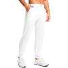 imageG Gradual Mens Golf Joggers Pants 4 Pockets with Belt Loops 28quot Stretch Slim Fit Dress Joggers for Men Casual TravelWhite