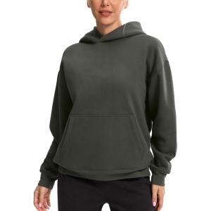 imageG Gradual Hoodies for Women Oversized Fleece Sweatshirt with Pocket Loose Fit Casual Athletic Workout PulloverOlive