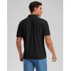 imageG Gradual Golf Shirts Short Sleeve Quick Dry Performance Moisture Wicking Collared Heather Polo Casual Athletic BusinessBlack