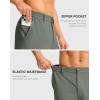 imageG Gradual Casual Shorts for Men 11quot Lightweight Mens Golf Shorts Stretch with 3 Pockets Quick Dry Summer Breathable ShortsGrey Sage