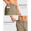 imageG Gradual Casual Shorts for Men 11quot Lightweight Mens Golf Shorts Stretch with 3 Pockets Quick Dry Summer Breathable ShortsMedium Khaki