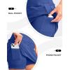 imageG Gradual Golf Skirts for Women Zipper Pockets High Waisted Skorts for Woman Tennis Athletic Workout Casual SummerBlue