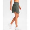 imageG Gradual Golf Skirts for Women Zipper Pockets High Waisted Skorts for Woman Tennis Athletic Workout Casual SummerGreen Sage